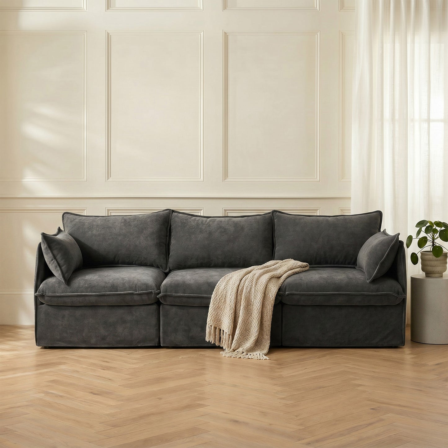 Anchor 3-Seater Chaise Sofa Sectional