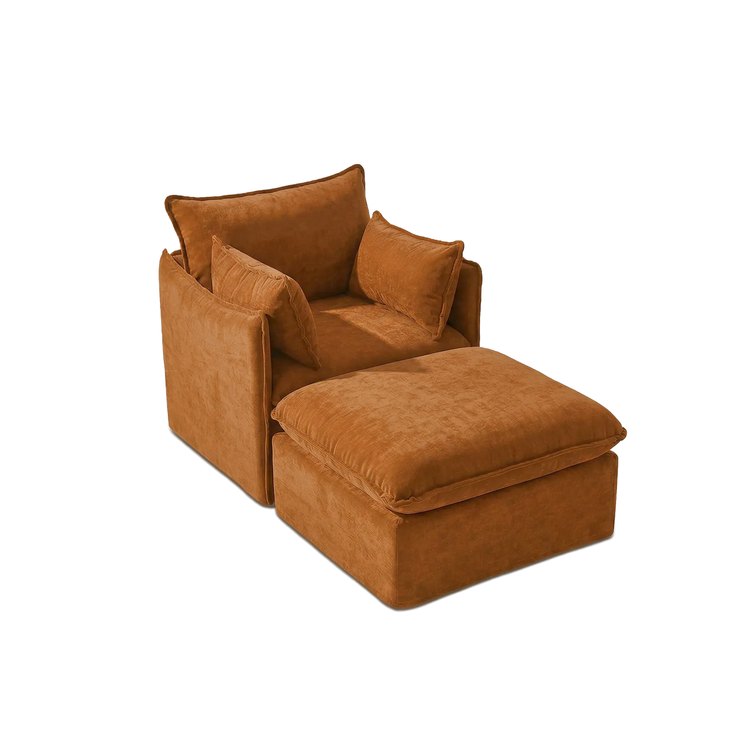 Anchor Accent Chair with Chaise Lounges