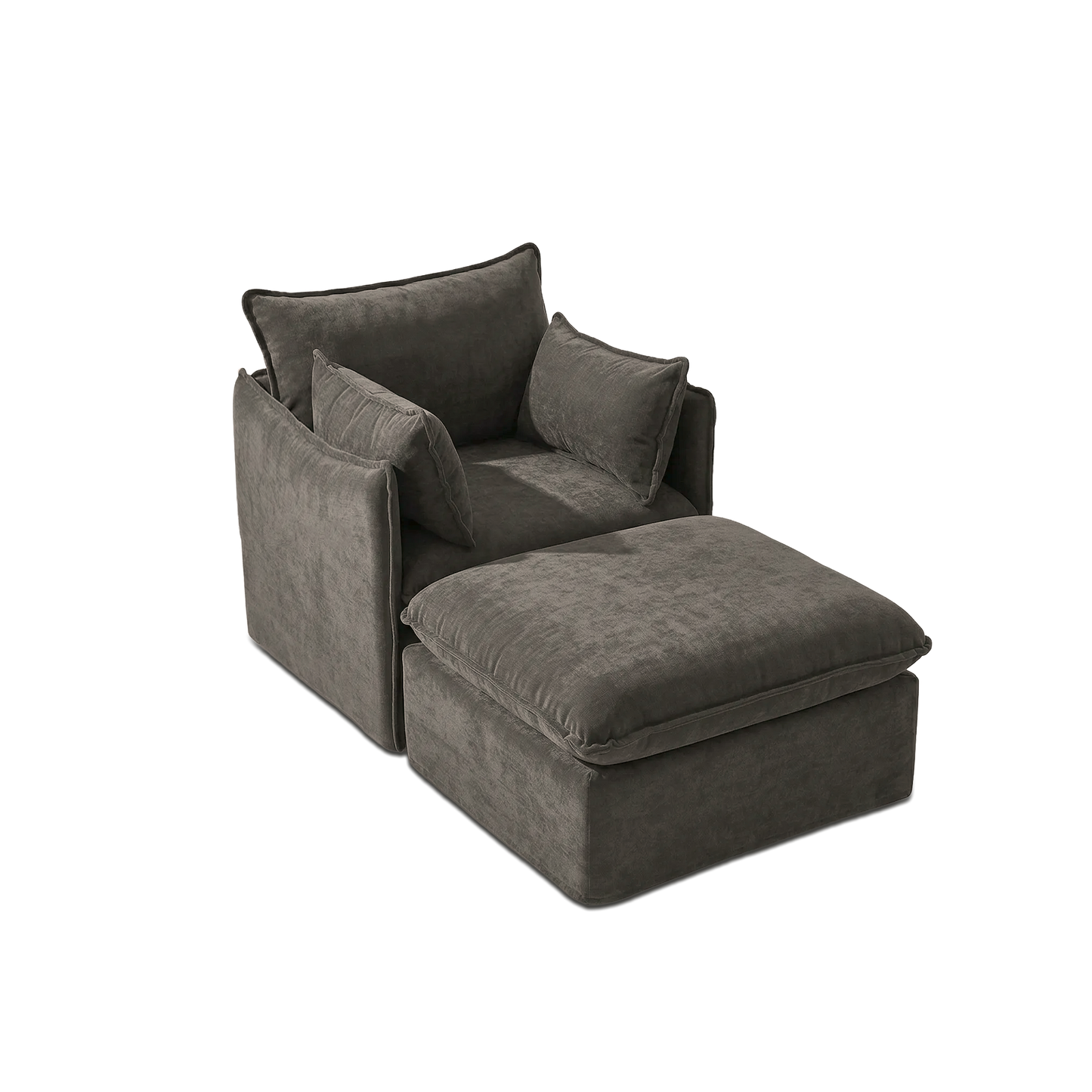 Anchor Accent Chair with Chaise Lounges