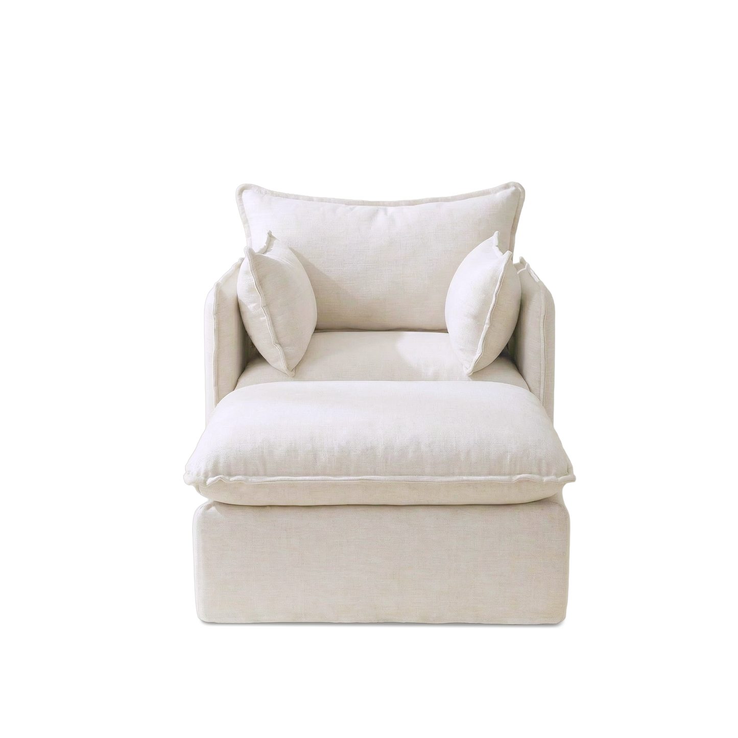 Anchor Accent Chair with Chaise Lounges