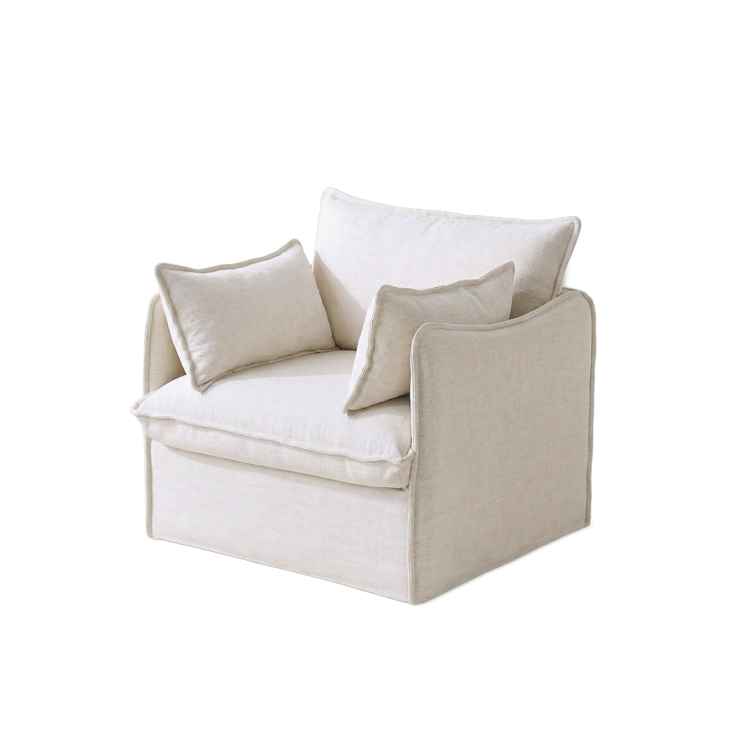 Anchor Accent Chair with Chaise Lounges