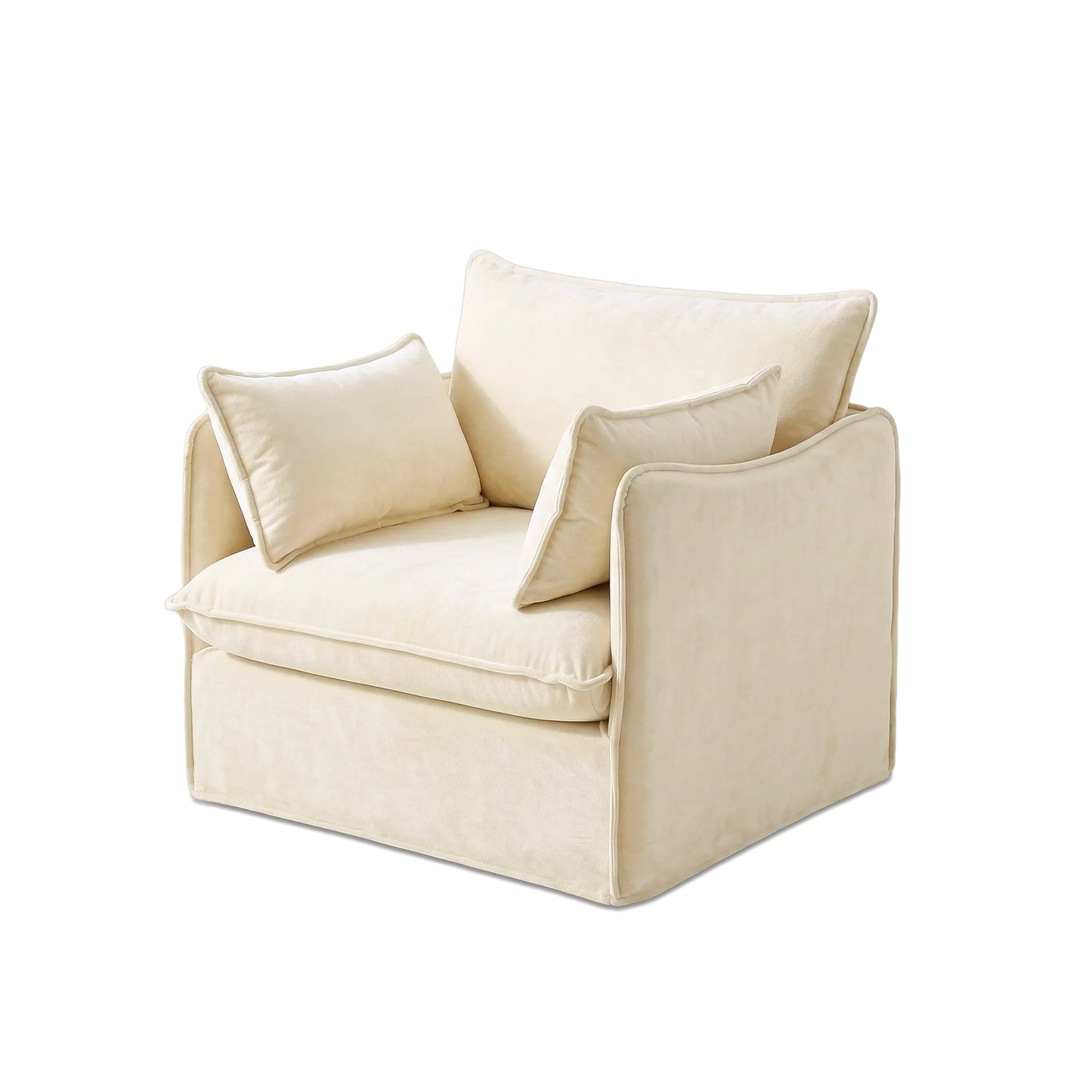 Anchor Accent Chair with Chaise Lounges