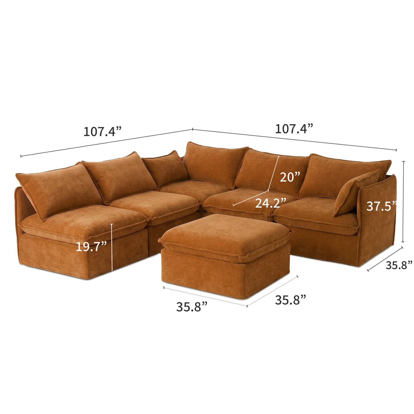 Anchor Corner Chaise Sectional