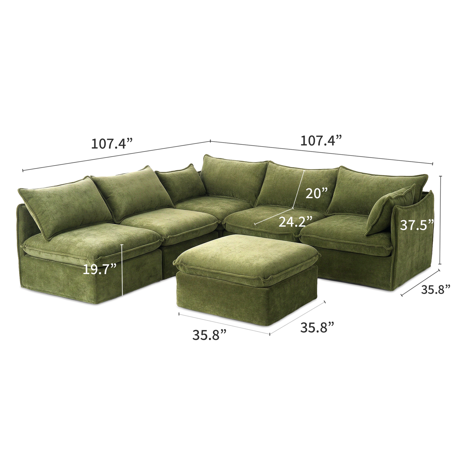 Anchor Corner Chaise Sectional