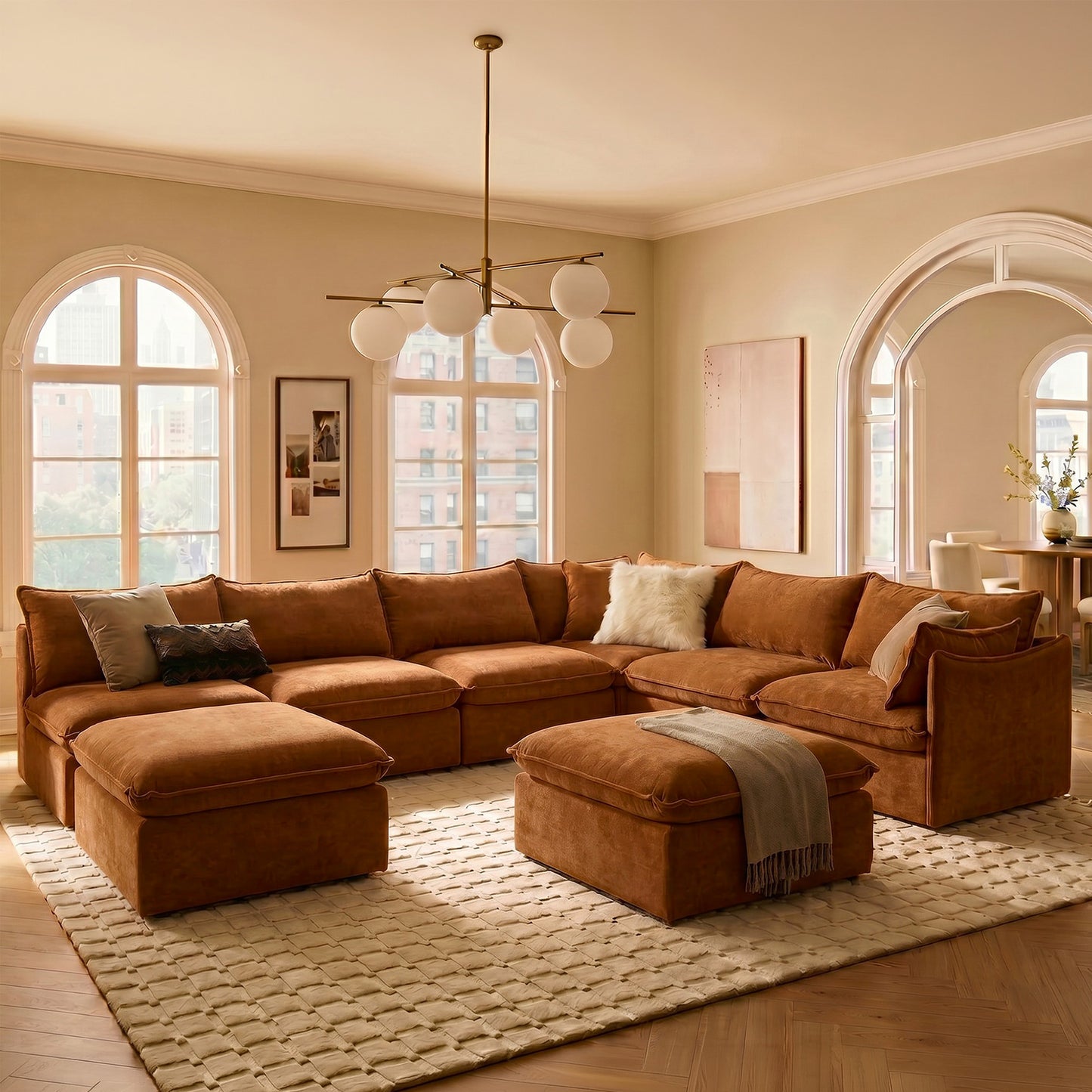 Anchor Nook Chaise Sectional