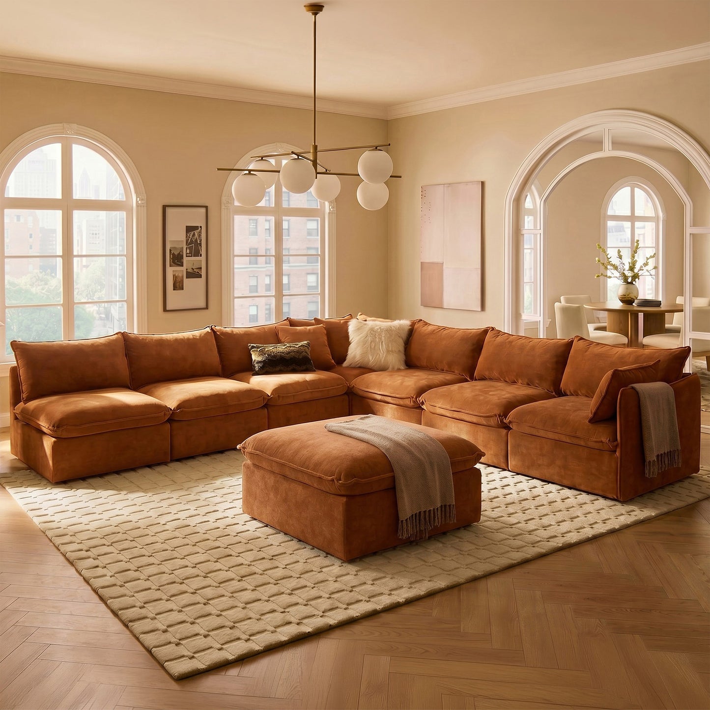 Anchor Hosting Chaise Sectional
