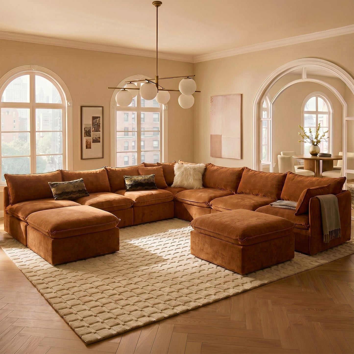 Anchor Hosting Chaise Sectional
