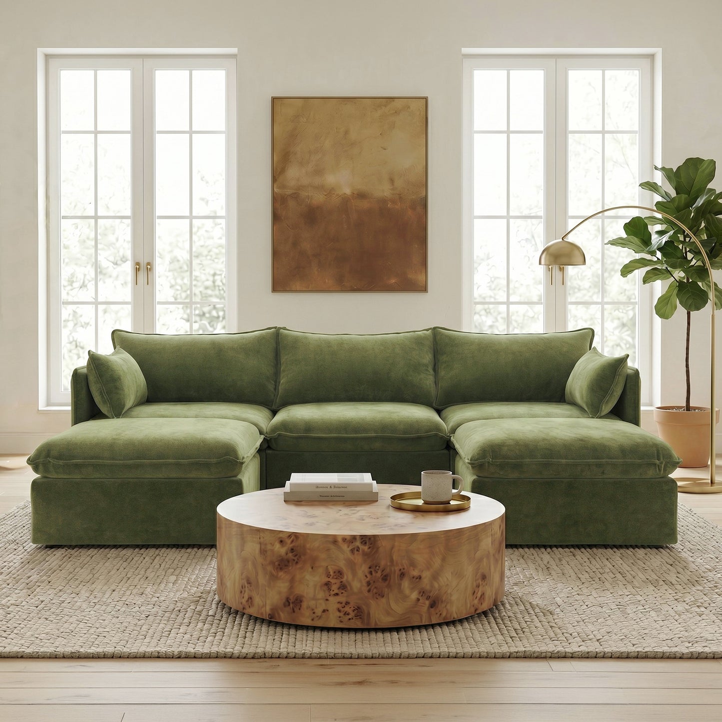 Anchor 3-Seater Chaise Sofa Sectional