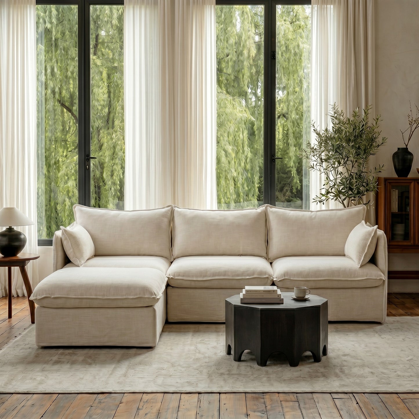 Anchor 3-Seater Chaise Sofa Sectional