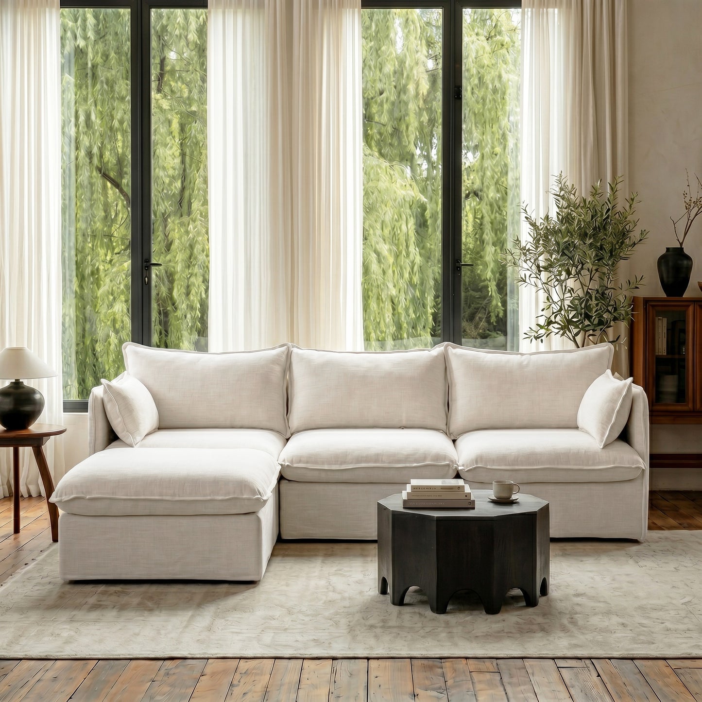 Anchor 3-Seater Chaise Sofa Sectional