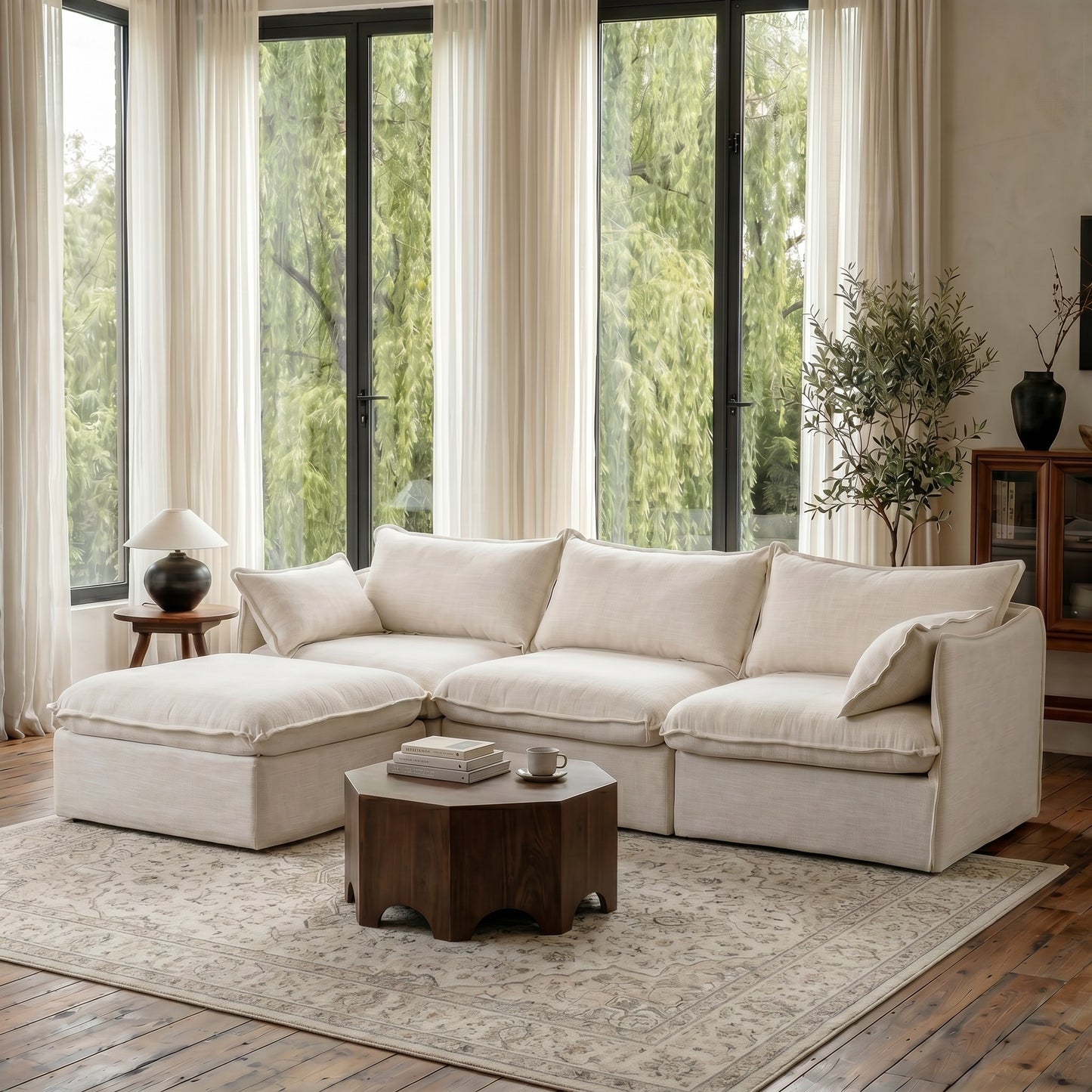 Anchor 3-Seater Chaise Sofa Sectional