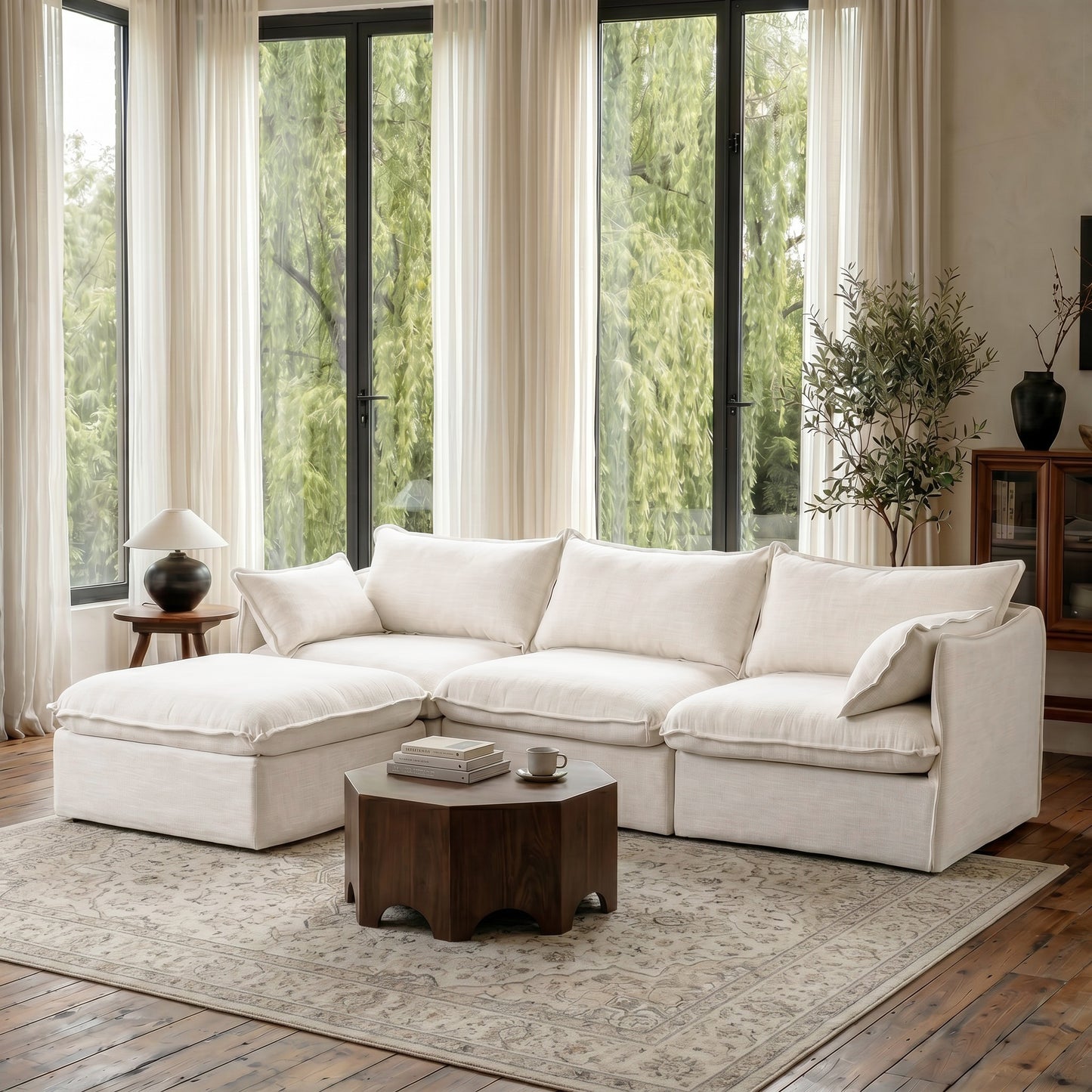Anchor 3-Seater Chaise Sofa Sectional