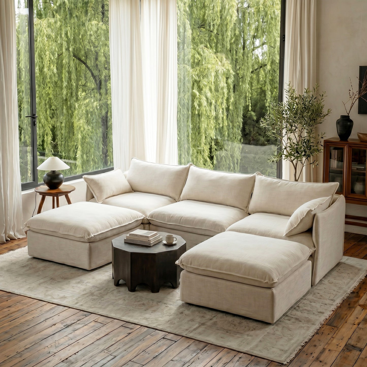 Anchor 3-Seater Chaise Sofa Sectional