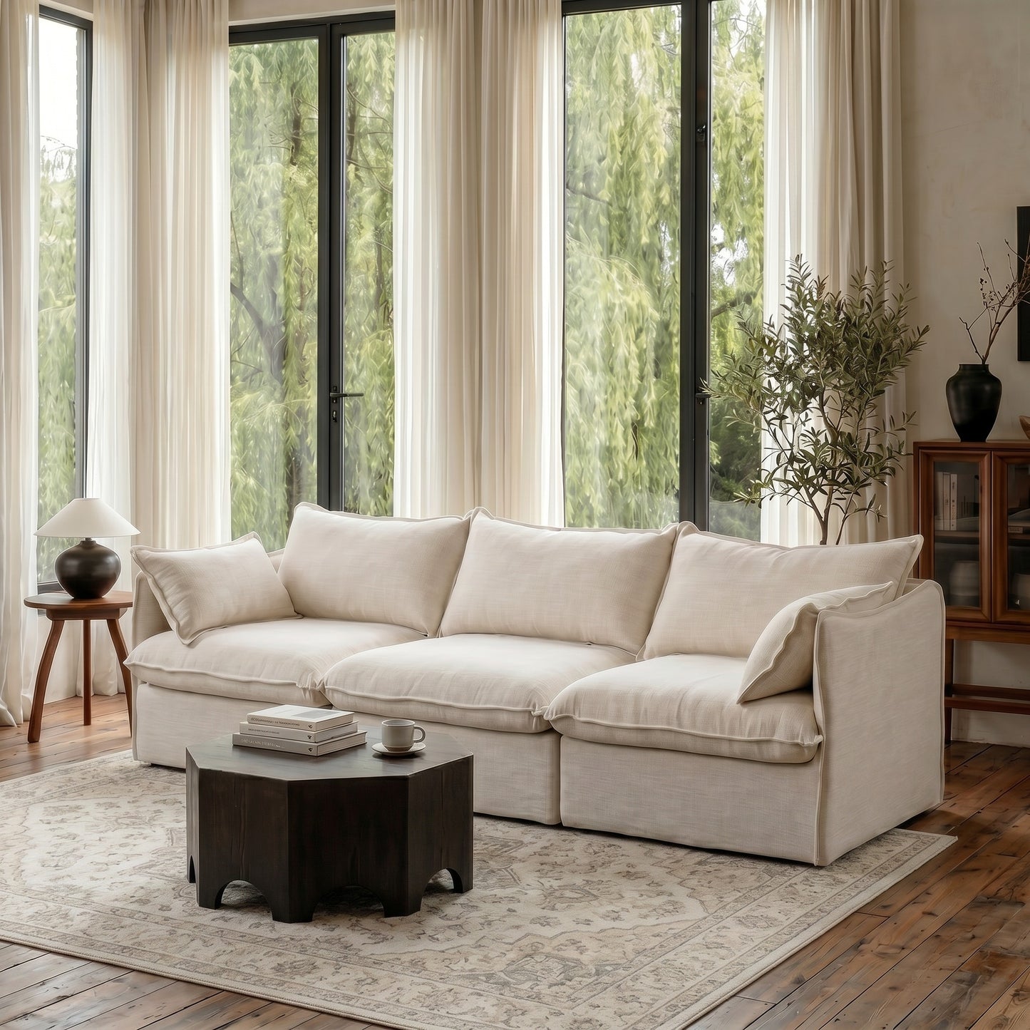 Anchor 3-Seater Chaise Sofa Sectional