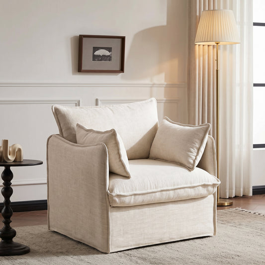Anchor Accent Chair with Chaise Lounges