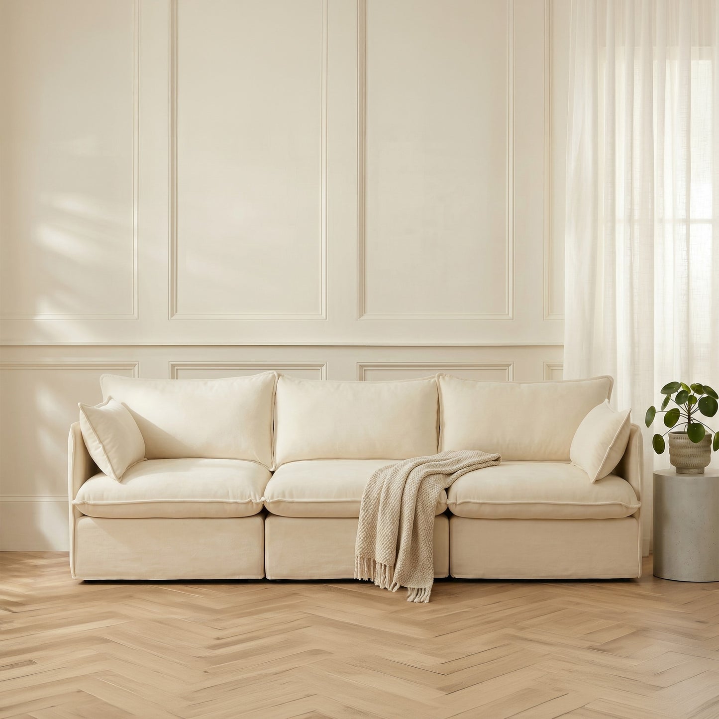 Anchor 3-Seater Chaise Sofa Sectional